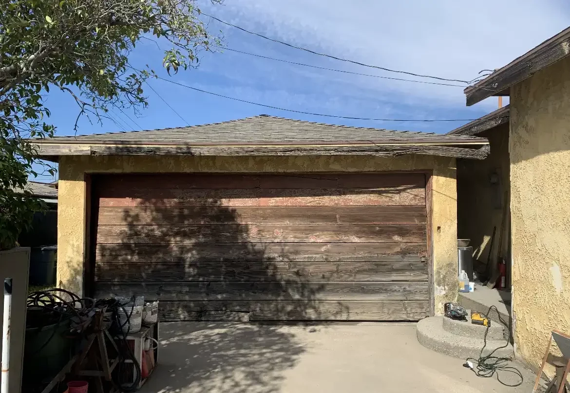 Garage Door Repair Before