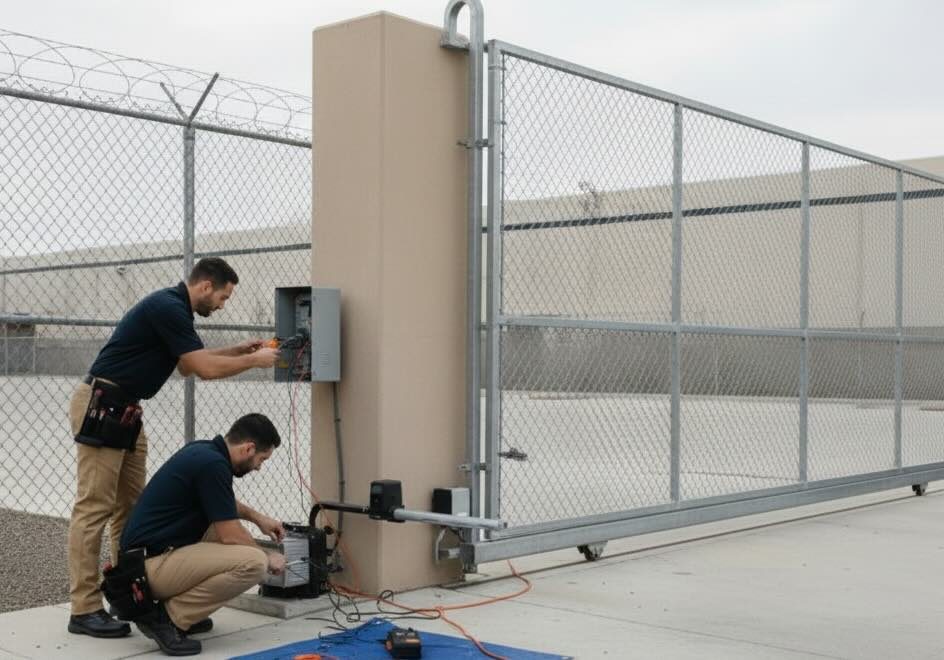 Commercial Electric Gate Repair